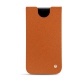 Pochette cuir Apple iPhone 11 Pro Max - Orange vibrant