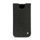 レザーケース Apple iPhone 11 - Ebène ( Sleek P C12 - Black ) 