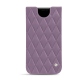 レザーケース Apple iPhone 11 - Lilas - Couture ( Nappa - Pantone 2645U ) 