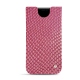 レザーケース Apple iPhone 11 - Serpent ciclamino