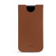 レザーケース Apple iPhone 11 - Marron PU