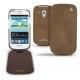 Custodia in pelle Samsung GT-i8190 Galaxy S III mini  - Sable vintage ( Roughtcut - Gaucho#57254 ) 