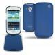 Custodia in pelle Samsung GT-i8190 Galaxy S III mini  - Bleu océan ( Nappa - Pantone 293C ) 