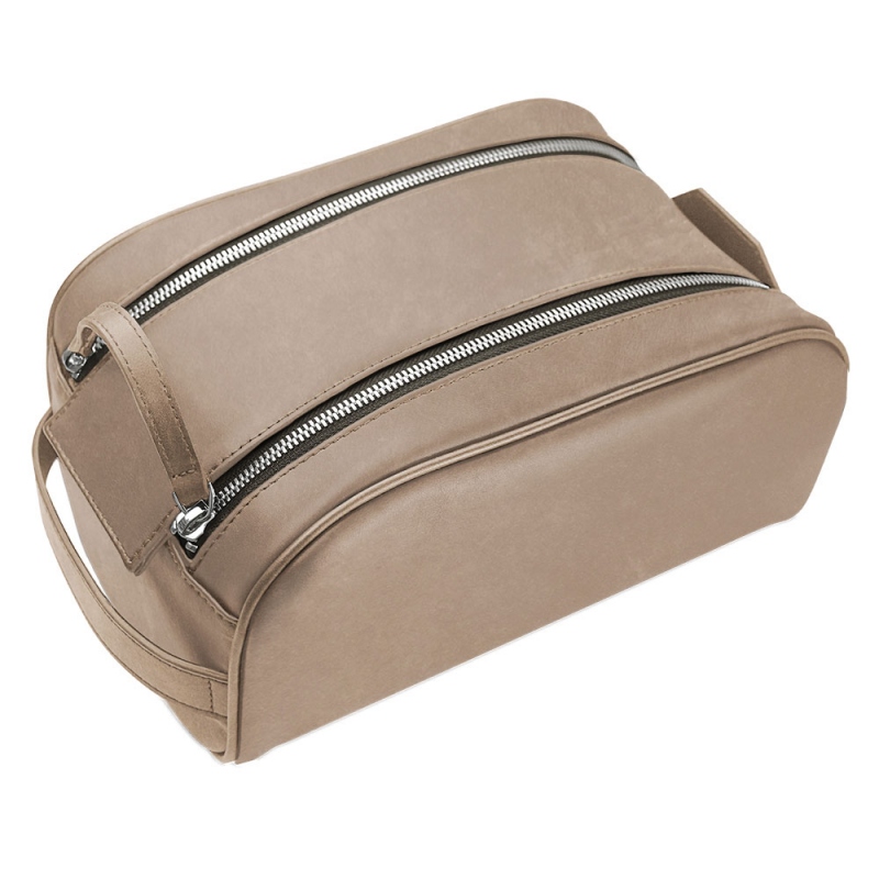 Toiletry bag - Taupe vintage ( Pantone 7530C ) 