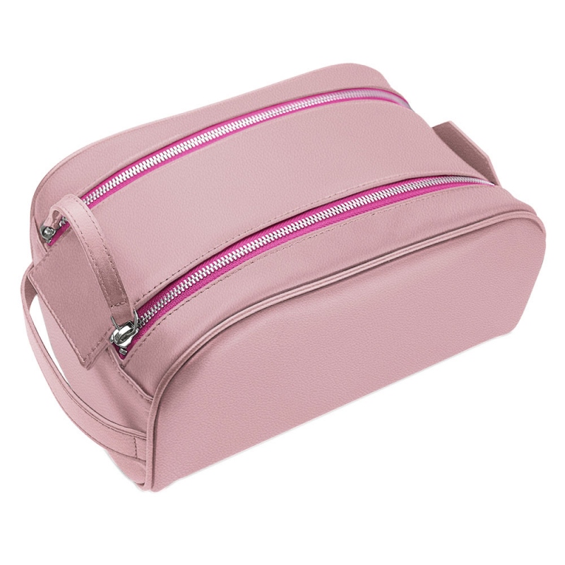 Trousse de toilette - Rose PU