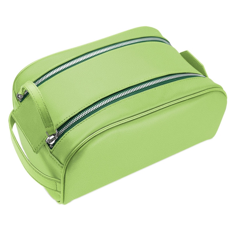 Trousse da toilette - Vert olive PU