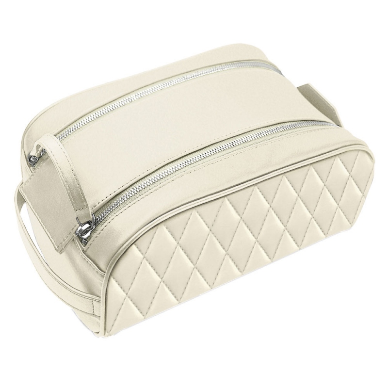 化妆包 - Blanc - Couture ( Bologna - White ) 