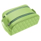 세면도구용 백 - Vert olive - Couture ( Nappa - Pantone 578U ) 