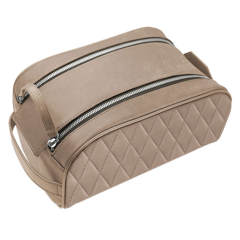 세면도구용 백 - Taupe vintage - Couture