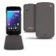 レザーケース LG Google Nexus 4  - Anthracite ( Pantone 424C ) 