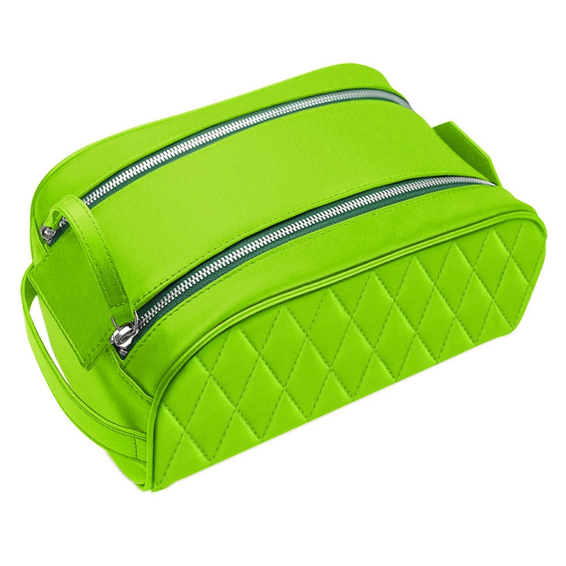 Toiletry bag - Vert fluo - Couture
