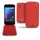 レザーケース LG Google Nexus 4  - Tomate ( Pantone 187C ) 