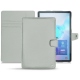 Capa em pele Samsung Galaxy Tab S6 - Gris ( Nappa - Pantone W428C ) 