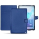 Custodia in pelle Samsung Galaxy Tab S6 - Bleu océan ( Nappa - Pantone 293C ) 