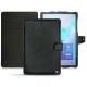 Lederschutzhülle Samsung Galaxy Tab S6 - Dark vintage ( Roughtcut - Black#5256 ) 