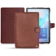 가죽 커버 Samsung Galaxy Tab S6 - Passion vintage ( Glutton - Red ) 