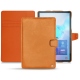 Funda de piel Samsung Galaxy Tab S6 - Mandarine vintage ( Pantone 165C ) 