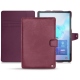 Capa em pele Samsung Galaxy Tab S6 - Prune vintage ( Pantone 512C ) 