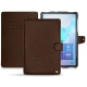 Lederschutzhülle Samsung Galaxy Tab S6 - Châtaigne ( Pantone 476C ) 