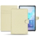 가죽 커버 Samsung Galaxy Tab S6 - Ivoire ( Sleek P C12 - White ) 