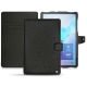 가죽 커버 Samsung Galaxy Tab S6 - Ebène ( Sleek P C12 - Black ) 