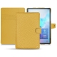 가죽 커버 Samsung Galaxy Tab S6 - Mimosa ( Pantone 141C ) 