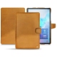 가죽 커버 Samsung Galaxy Tab S6 - Or Maïa ( Pantone 871C ) 