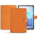 가죽 커버 Samsung Galaxy Tab S6 - Orange - Couture ( Nappa - Pantone 1495U ) 