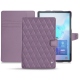 Housse cuir Samsung Galaxy Tab S6 - Lilas - Couture ( Nappa - Pantone 2645U ) 
