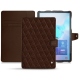 Funda de piel Samsung Galaxy Tab S6 - Châtaigne - Couture ( Pantone 476C ) 