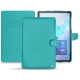 Funda de piel Samsung Galaxy Tab S6 - Bleu fluo