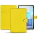 Funda de piel Samsung Galaxy Tab S6 - Jaune fluo