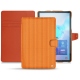 가죽 커버 Samsung Galaxy Tab S6 - Abaca arancio