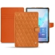 Custodia in pelle Samsung Galaxy Tab S6 - Mandarine vintage - Couture