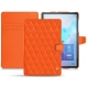 Custodia in pelle Samsung Galaxy Tab S6 - Orange fluo - Couture