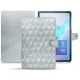 가죽 커버 Samsung Galaxy Tab S6 - Platinium - Couture