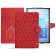 가죽 커버 Samsung Galaxy Tab S6 - Rouge troupelenc - Couture