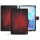 Capa em pele Samsung Galaxy Tab S6 - Rouge Patine