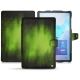 가죽 커버 Samsung Galaxy Tab S6 - Vert Patine