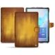 Housse cuir Samsung Galaxy Tab S6 - Doré Patine