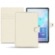 Samsung Galaxy Tab S6 leather case - Blanc PU