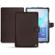 Capa em pele Samsung Galaxy Tab S6 - Marron envoûtant