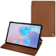 가죽 커버 Samsung Galaxy Tab S6 - Marron ( Nappa - Pantone 1615C ) 