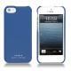 硬质真皮保护套 Apple iPhone 5 - Bleu océan ( Nappa - Pantone 293C ) 