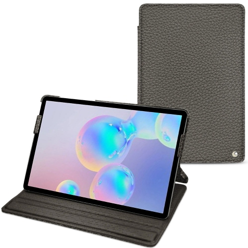 Funda de piel Samsung Galaxy Tab S6Anthracite ( Pantone #41403c ) 