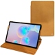 가죽 커버 Samsung Galaxy Tab S6 - Or Maïa ( Pantone 871C ) 