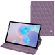가죽 커버 Samsung Galaxy Tab S6 - Lilas - Couture ( Nappa - Pantone 2645U ) 