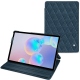Samsung Galaxy Tab S6 leather case - Indigo - Couture ( Pantone 303U ) 