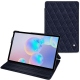 Housse cuir Samsung Galaxy Tab S6 - Cobalt - Couture ( Pantone 2766C ) 