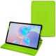 Custodia in pelle Samsung Galaxy Tab S6 - Vert fluo